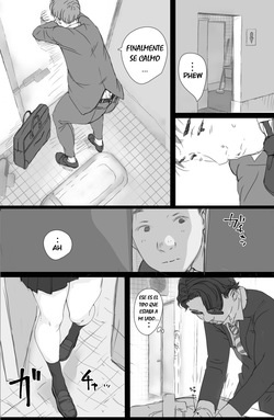 [Komatsuna Salad (Hazuki Ten)] Tsuukin Densha de Oppai o Mise ni Kuru Musume ga Ite Komattemasu｜Estoy teniendo problemas con la chica que me enseña sus pechos en el tren de camino al trabajo cada vez que estamos cerca [Spanish] [Imperio Scan] page 5