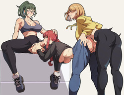 [Lixiart] Maki Zenin x Kugisaki Nobara x Makima Futanari (Chainsaw Man, Jujutsu Kaisen) page 6