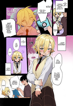 (#Nijisousaku 10) [Hamehame Service Area (Cr-R)] Kou! Kyou wa Kanojo ni Natte do Sukebe Shitagi de SEX Suru Tte Itta yo na!? | Kou! I told You To Become My Girlfriend For Today And Have Sex With Me In Sexy Lingerie, Didn't I?! (Uzuki Kou) [English] {Doujins.com} [Colorized] page 3