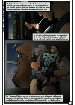idoraad / lilprincyv - spiderman x punisher mini-comic page 1