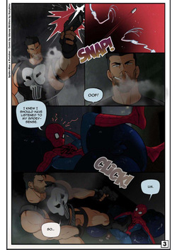 idoraad / lilprincyv - spiderman x punisher mini-comic page 3