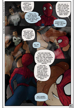 idoraad / lilprincyv - spiderman x punisher mini-comic page 6