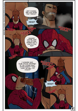 idoraad / lilprincyv - spiderman x punisher mini-comic page 9