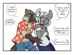 [CanisFidelis] STOP TICKLING ME! page 1