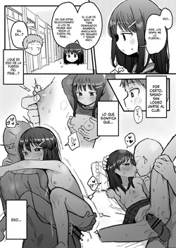 [Denki Mikan] Suki na Ko ga Sex Bu ni Hairu rashii Kari-nyuubu Renshuu Ecchi Hen (Shujinkou to wa Honban Nashi) [Spanish] page 8