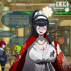 [Naverart] Hundred Line Last Defense Academy- Kyoshika's No Nut November page 2