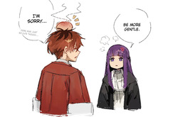 [Enn Hentai, Fake Enn] Fern X Stark 1 - Fern is Impatient page 7