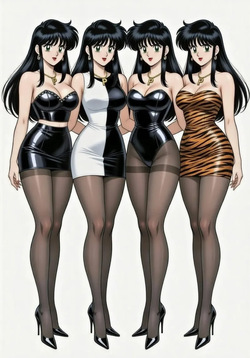 Haruka Inui inspired AI pantyhose models vol. 2 page 5