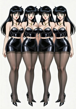 Haruka Inui inspired AI pantyhose models vol. 2 page 7