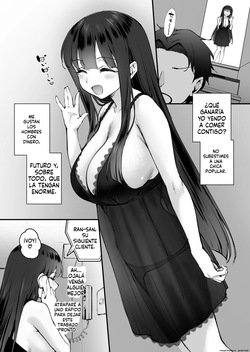 [Nakamachi Lab (Nakamachi Machi)] Do-S na Fuuzokujou ga Unmei no Dekachin to Meguriau Ohanashi｜Una Escort Sádica y el Rabo del Destino [Spanish] [Academia Hebijo] page 9