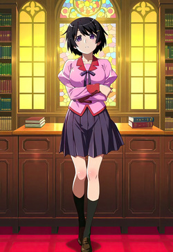 [Vanitas AI] Hanekawa Tsubasa (Short Hair) 13 [AI Generated] page 3