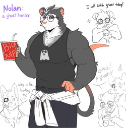 [Kaviaar] The Ghost and Nolan Opossum (Ongoing) page 4