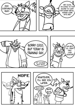 [BabyYorokobi] Coco Bandicoot in "Nina's Re-Punishment" page 2