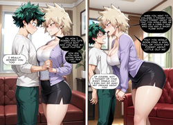 [GTSDimensionJumper] Giantess Comic - Mommy Mitsuki's Cravings can't be Satisfied [AI GENERATED] page 3
