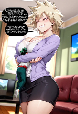 [GTSDimensionJumper] Giantess Comic - Mommy Mitsuki's Cravings can't be Satisfied [AI GENERATED] page 5