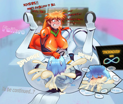 [BigEggGuy] Asuka and Rei collecting MPE “samples” (Neon Genesis Evangelion) page 6