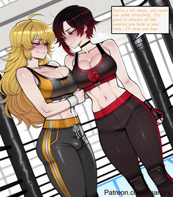 [Phanary] Ruby x Yang: The Best Warm-Up [AI Generated] page 2