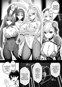 [Yumenekoya (Muunyan)] Kyokutou Kenran Tobakutou Dream Island - Miyamoto Musashi Hen | Dream Island: El paraíso de apuestas del lejano Oriente - Capítulo de Miyamoto Musashi [Spanish] [Digital] [Decensored] page 3