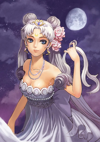 sailor moon art compilation cover
