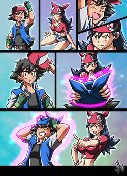 [Kyo-Dom] Ash Lisa's Twin Sister page 1
