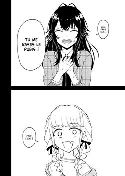 [Yagihitsuji Nikusenmonten (Yagihitsuji)] Tsukimura-san, Chotto Kokunai | T'abuses à me demander de te raser ! (Gakuen IDOLM@STER) [French] [Lopxi] page 9