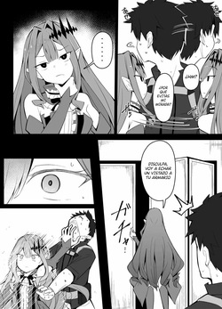 [Corundum] Master no Furete wa Ikenai Bubun o Ijitte shimau Baobhan Sith｜Baobhan sith se entromete en la privacidad de su amo (Fate／Grand Order) [Spanish] [Knight of Rebellion] [Digital] page 2