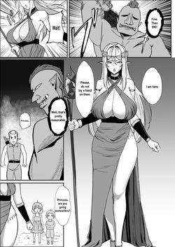 [Mainichi Angel] Torawareta Elf Touzen Seidorei no Kei [English] page 4
