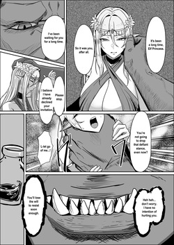 [Mainichi Angel] Torawareta Elf Touzen Seidorei no Kei [English] page 8