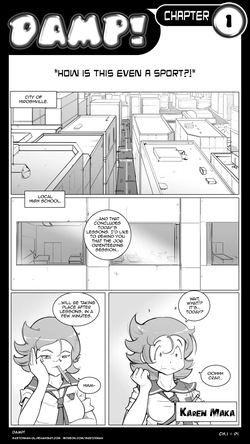 [Sketch Man] DAMP! (Ongoing) page 2