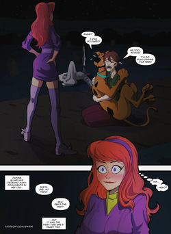 [SwainArt] Daphne wants to prove she's a leader too (Scooby-Doo) page 6