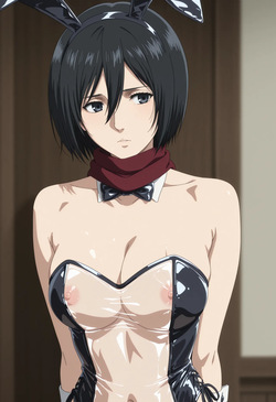 【AiWaifuDXD】三笠·阿克曼Mikasa Ackerman（Attack on Titan）[AI Generated] page 2