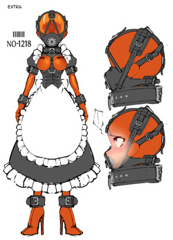[Hitosaka] The Maid Who Toils in a Special Rubber Suit [English] page 9