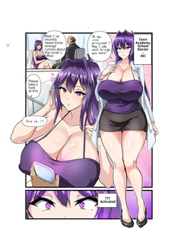 [Daikon-dou] Chāo bàorǔ nǚ jiàoshī de mónǐ jiāowěi tǐyàn | Simulated mating experience of a busty female teacher [English] page 2