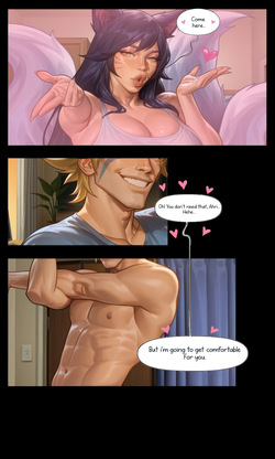Ahri x Ezreal Charming Time [OniGuy69] [AI Generated] page 3
