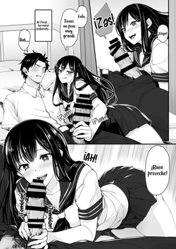 [Hinokino] Kyokon Daisuki Tonari no Kurokami Gal｜A la gal que se sienta junto a mí le gustan los miembros grandes [Spanish] [Kotori Translations] page 6