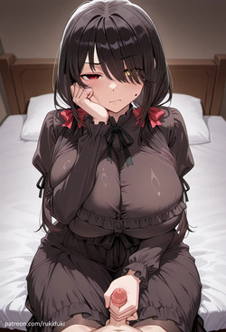 [rukiduki] Tokisaki Kurumi / 時崎狂三 [AI generated] page 3