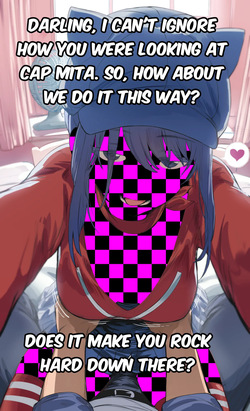 Your first night with Mita Censored REUPLOAD [AI Generated] page 2