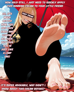 Censored date with Marin on Beach [AI generated] page 4