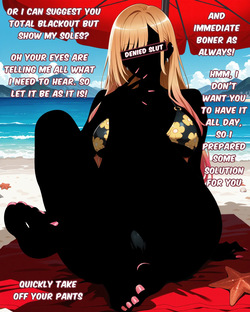 Censored date with Marin on Beach [AI generated] page 9