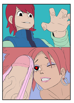 [Anythinggoes] Megaman Battle Network-Mayl VS Ms.Madd (Colorized) page 5