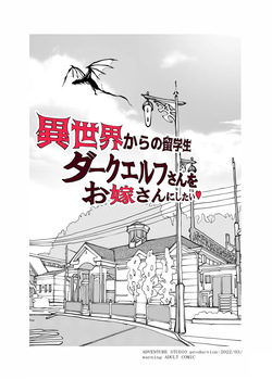 [Bouken Koubou (Chishin)] i sekai kara no ryūgakusei dāku erufu san o o yomesan ni shitai page 2