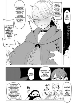 [Oekaki Kaki] Dungeon Meshi - Hatsujo Torappu no Kaishoho｜Dungeon Meshi - Cómo Rremover el Efecto de la Trampa Afrodisíaca (Dungeon Meshi) [Spanish] [Chocoflansub] page 2